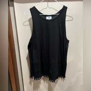 Old Navy Tunic Tank w/ Tassel Fringe Hem
